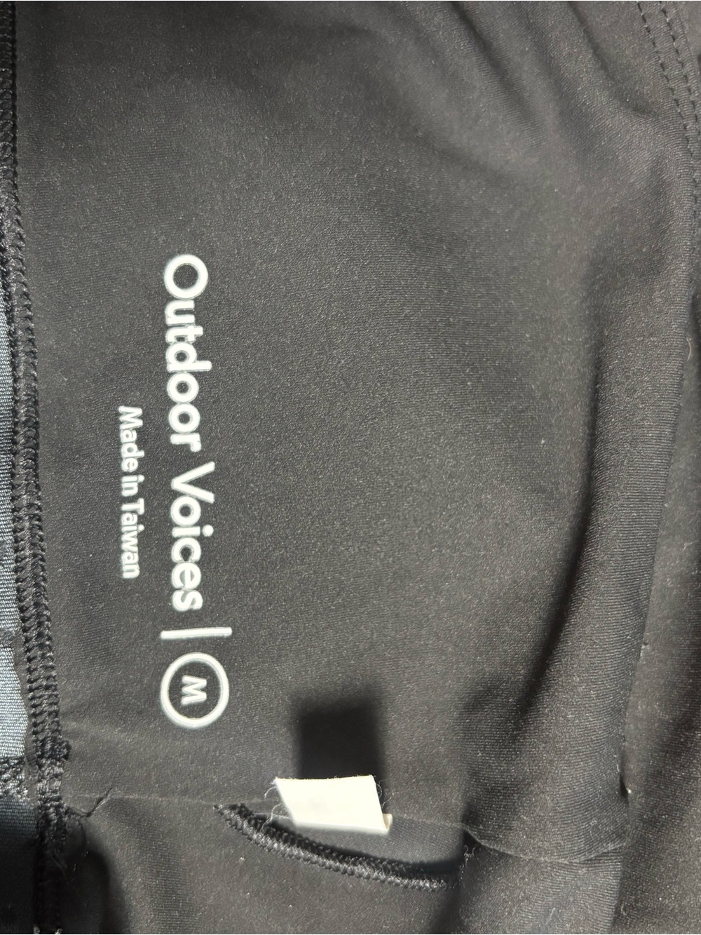 Outdoor Voices One-Shoulder Black Exercise Dress - Picture 3 of 3